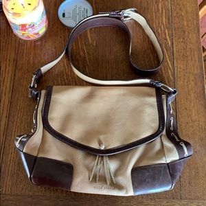 Wilson leather crossbody purse